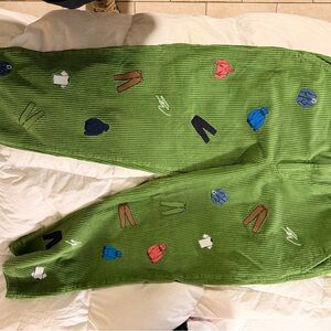 Sean Witherspoon  GAP Green Corduroy Pants